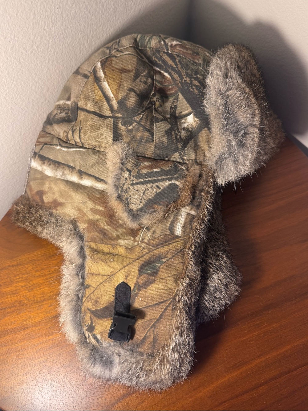 Mad Bomber Realtree Rabbit Fur Hat - Picture 2 of 7